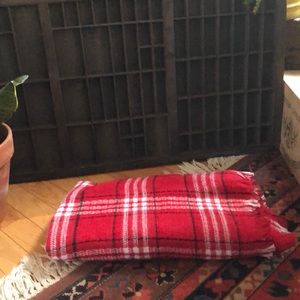 Plaid Blanket scarf